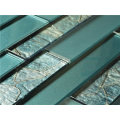 Cold Spray 48X148mm Green Crystal Swimming Pool Mosaic Tiles